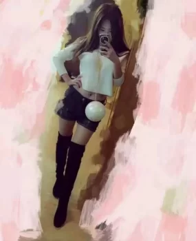 一个兼职妹子，颜值高，让人心动